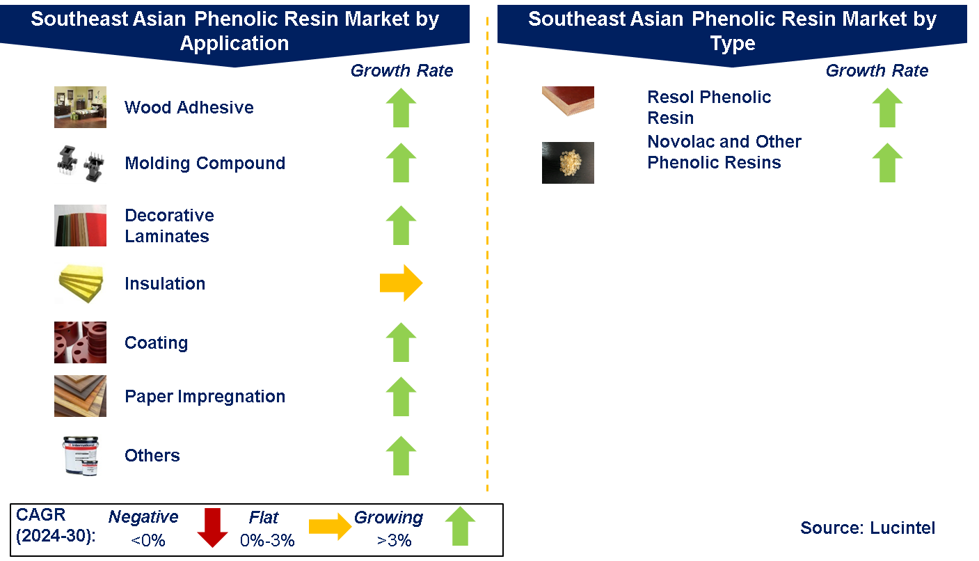 Southeast Asian Phenolic Resin Market by Segments